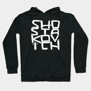 Composer Dmitri Shostakovich Hoodie